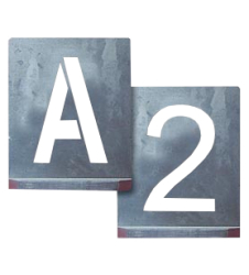 ablny palikov psmo abeceda